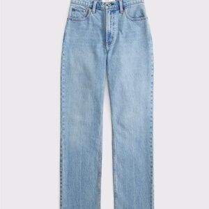 Abercrombie & Fitch Light Blue Straight Leg Jeans